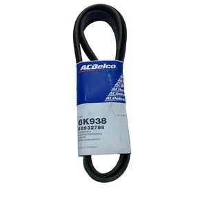 ACDelco ACD# 6K938 GM# 88932788 Serpentine Belt, NEW - Picture 1 of 6