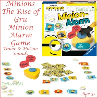 Minions The Rise of Gru Minions Alarm Game for Kids Age 5 Years Minion Sound - Image 1 of 4