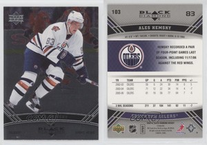 2006-07 Upper Deck Black Diamond Ales Hemsky #103