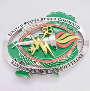 United States Africa Command Intelligence Directorate USN J2 Senior Advisor Coin - Picture 1 of 6