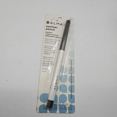 Almay Eyeliner Pencil Brown 207 Crayon Contour With Sharpener NOS 2014 Sealed - Image 1 of 4