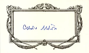 CZESLAW MILOSZ - AUTOGRAMM - Bild 1 von 1