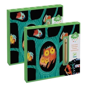 Djeco Animal Scratch Color Sheet Set - Foto 1 di 5