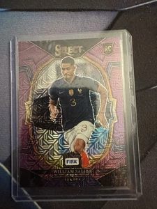 2022-23 Panini Select FIFA - Terrace William Saliba #20 Purple Mojo Prizm (RC) - Bild 1 von 1