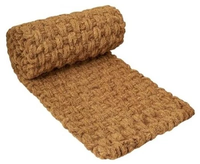  "Camino de jardín de 17"" x 6 pies, rollo de fibra de coco 100 % natural 17" x 6 pies - rectangular" Foto 1 de 4