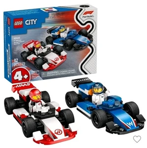 LEGO City F1 Williams Racing & Haas F1 Race Cars Preschool Toy 60464 - Picture 1 of 5