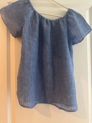 Женский синий топ Joie, размер XXSmall, повседневный, летний - Изображение 1 из 4