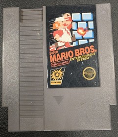 Super Mario Bros Nintendo Entertainment System NES 5 Screw Authentic Cartridge