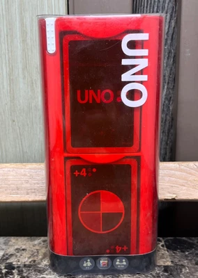 UNO MOD Card Game W/ Red Sleeve Mattel 2010 (NEW) - Image 1 of 3
