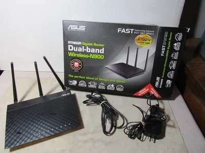 ASUS RT-N66R 900 Mbps 4 Ports Wireless Gigabit Router - Image 1 of 4