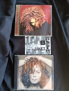 Janet Jackson  2 CD LOT LIKE NEW Mint BRAND NEW CASES - Velvet Rope  and Janet - Bild 1 von 3