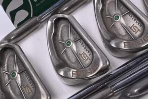 Ping ISI Nickel Irons / 4-PW+SW+LW / Green Dot / Stiff Flex Ping JZ Shafts - Picture 1 of 7