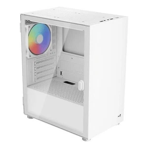 AeroCool PC Gehäuse CS-111-G-WT-v1 Mini-Tower Weiß - Bild 1 von 7