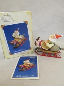 2005 TOYMAKER SANTA Collector Series Hallmark Keepsake Ornament - MIB w/Card ! - Picture 1 of 7