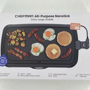Chefman All-Purpose Nonstick Classic Griddle - Extra Large 10 X 20 - Picture 1 of 8