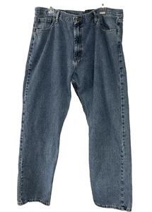 Herren Wrangler Jeans 42x32 Premium Denim Relaxed Fit Jeans in Vintage Wash - Bild 1 von 9