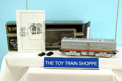 K-LINE K21612 SANTA FE ALCO DUMMY "B" UNIT W HORN. TESTED HORN. NEW IN BOX. - Image 1 of 4