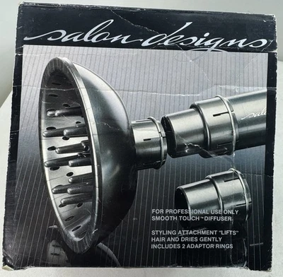 Salone Designs Professional Soft Touch Lifting Diffuser Attachment Open Box - Image 1 of 4