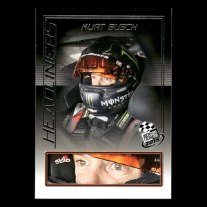 Kurt Busch #62 2015 Press Pass Headliners Stewart-Haas Racing Racing Card - Picture 1 of 3