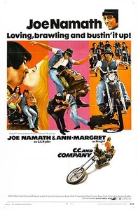 CC AND COMPANY Movie Poster Joe Namath Jets Exploitation - Picture 1 of 1