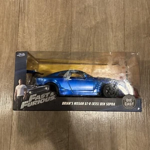 Fast and Furious Brian's Nissan GT-R (R35) Ben Sopra 2018 die cast Jada Toys NEW - Picture 1 of 2