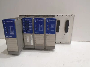 (LOT OF 4) HIRSCHMANN (1) MM4-4TX/SFP, (1) MS30 & (2) MM2-4TX1 MICE MEDIA MODULE - Picture 1 of 9