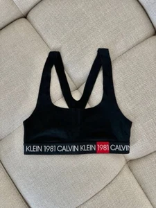 schwarzes Sporttop Calvin Klein - Bild 1 von 4