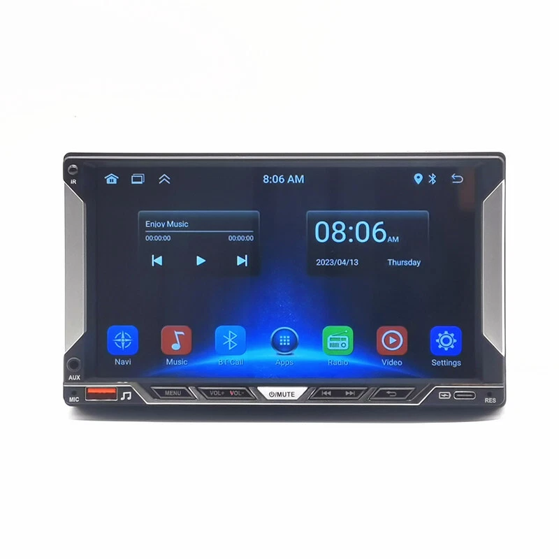 Radio 7 pulgadas 2 Din Pantalla Táctil Coche Estéreo CarPlay Android Auto Reproductor MP5 GPS WIFI Foto 1 de 4