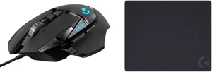 Logitech G502 HERO High Performance Wired Gaming Mouse w/ Mouse Pad Ships FREE🚀 - Picture 1 of 5