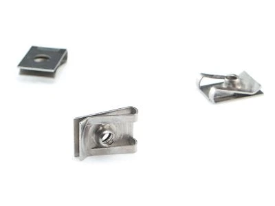 M5 Verkleidungsclipse Edelstahl rostfrei Blechmutter Clipse Verkleidung A2 Clip - Bild 1 von 3