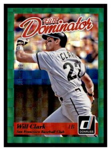 2014 Donruss SP /999 Will Clark #21   San Francisco Giants