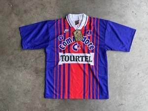 Vintage Neu mit Etikett Nike Premier Paris Saint Germain Commodore Tartel Trikot Größe Large - Bild 1 von 3