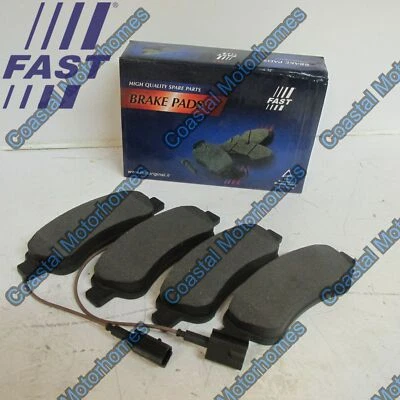 Fits Fiat Ducato Peugeot Boxer Citroen Relay Rear Brake Pads (2014-On) 77366679 - Image 1 of 3