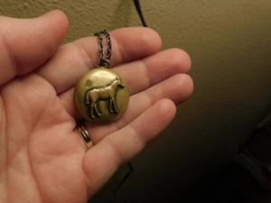 Antique Horse Photo Locket - Picture 1 of 5