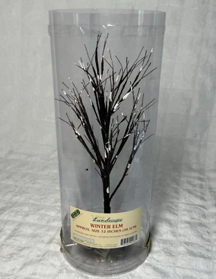 2000 LEMAX Winter Elm Tree 12" Village Collection #04476 - Image 1 of 4
