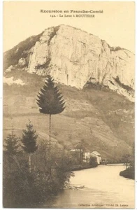 MOUTHIER 25 La Loue Ausflug in die Franche-Comté Postkarte Sepia unzirkuliert undatiert - Bild 1 von 2