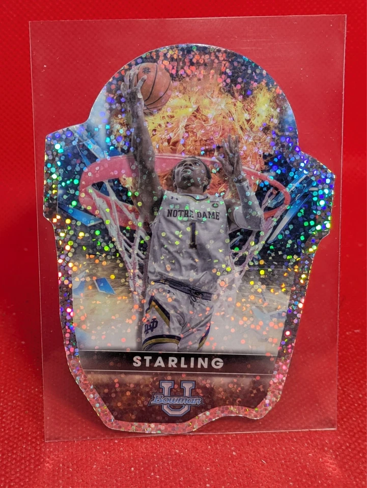 2022-23 Bowman U Best JJ Starling Bowman U Buckets Die-Cut Speckle RC # BB-14 - Image 1 of 1