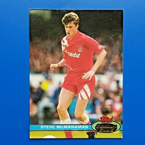 Topps Stadium Club 1992 Steve McManaman Liverpool RC #67 - Picture 1 of 2