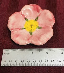 Franciscan Desert Rose - Tea Bag Holder Spoon Holder Small Ashtray Butter Pat - Picture 1 of 7