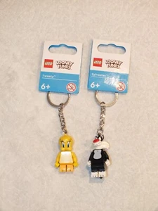 LEGO Sylvester & Tweety Key Chain keychain / Keyring 854190 854200 Brand New!! - Picture 1 of 1