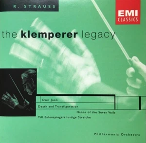 Strauss: Morte e Trasfigurazione, Don Juan, I Tiri Burloni / Otto Klemperer - CD - Foto 1 di 2