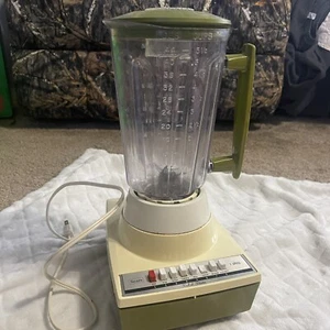 Vintage Hamilton Beach Scovill Avocado Green 7-Speed Blender, Working USA sears - Picture 1 of 8