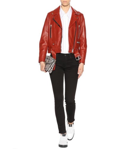 Cavaliere in pelle di agnello Acne Studios originale taglia 32 mai usa dalppone