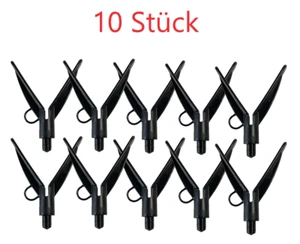 10 x Rod Rests V Black Threaded Rod Pod Rod Holder // Limited Time Only// - Picture 1 of 3