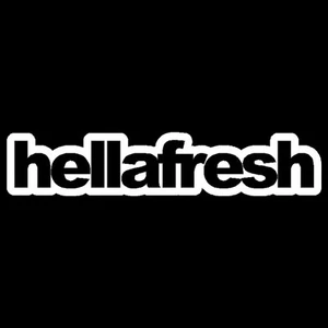 HELLAFRESH tuner JDM stance lowrider (2-Pack, 7" White) Vinyl Decal Sticker - Picture 1 of 2