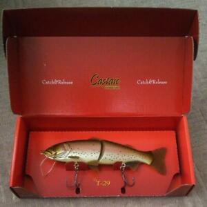 CASTAIC SOFT BAIT INC. T-29 Swimbait Wooden Lure NEW from Japan