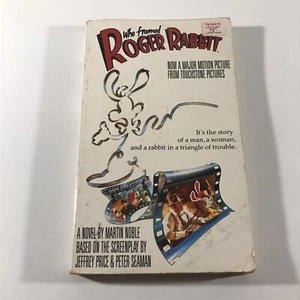 Who Framed Roger Rabbit? by Martin Noble (Paperback, 1988) Movie Tie In Edition - Picture 1 of 10