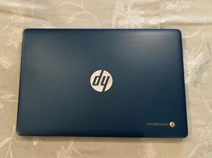 HP Chromebook 14-inch HD Laptop Intel Celeron - Picture 1 of 4