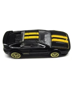 Hot Wheels Lotus Esprit Black Yellow Stripes 2001 Gold Hubs Vintage Diecast Car - Picture 1 of 4