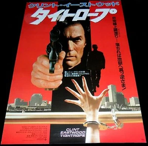 Tightrope ORIGINAL Japanese B2 '84 ORIGINAL POSTER Clint Eastwood New Orleans - Imagen 1 de 1